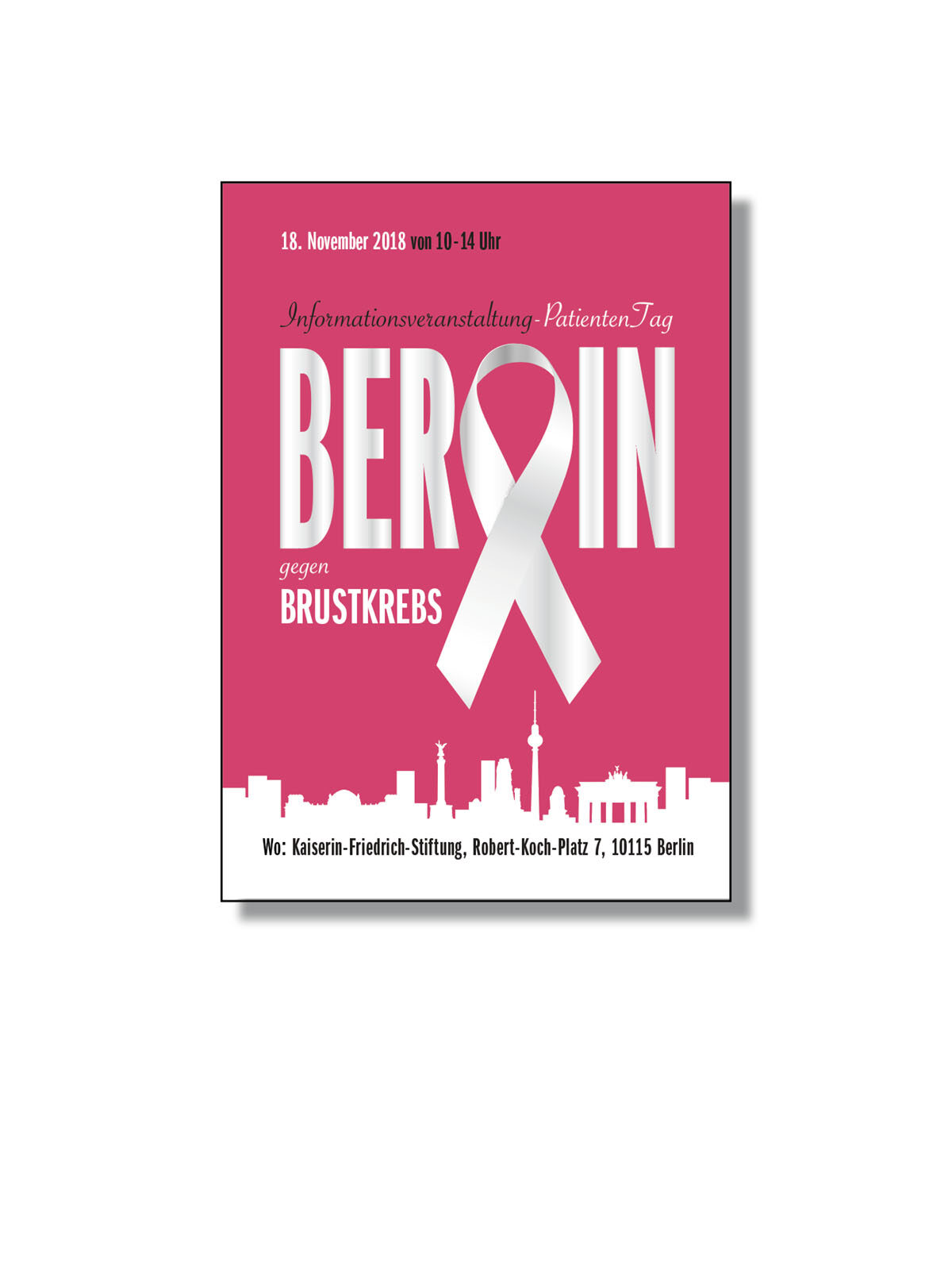 Förderverein Brustzentrum Charité-plakat
